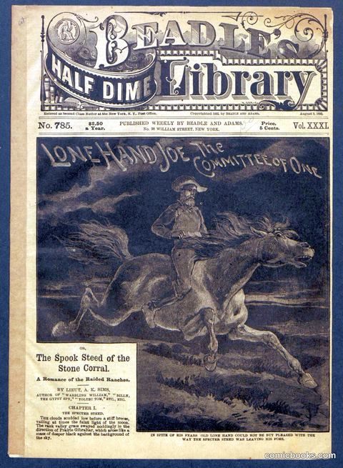 Beadle's Half Dime Library No. 786