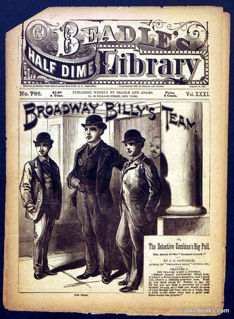 Beadle's Half Dime Library No. 786