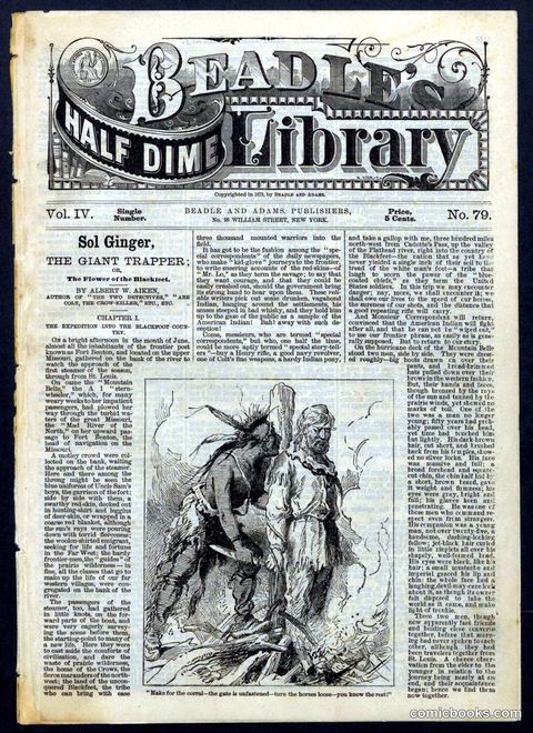 Beadle's Half Dime Library, No. 79