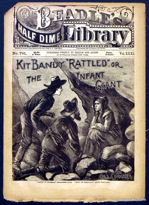 Beadle's Half Dime Library No. 791