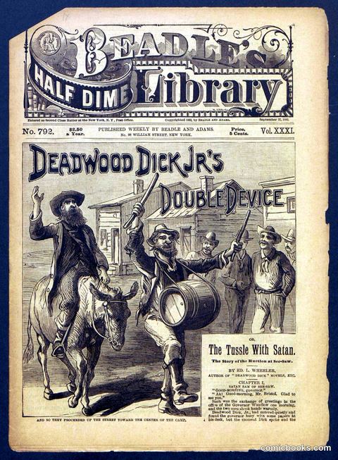 Beadle's Half Dime Library No. 792