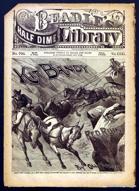 Beadle's Half Dime Library, No. 795