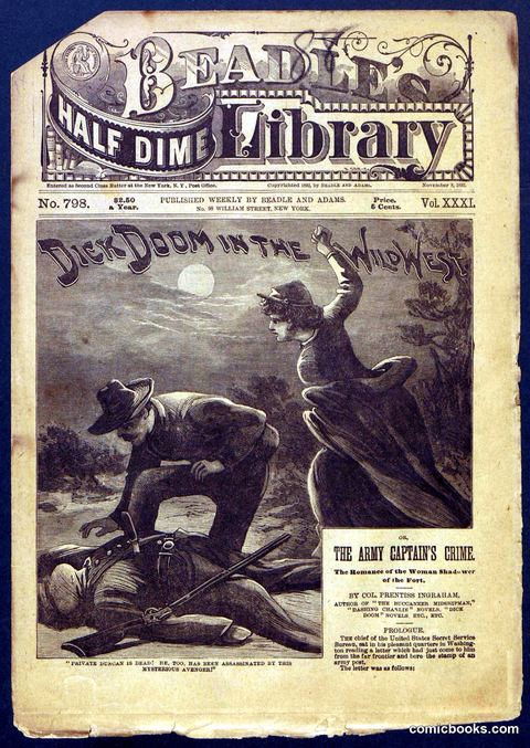 Beadle's Half Dime Library, No. 798