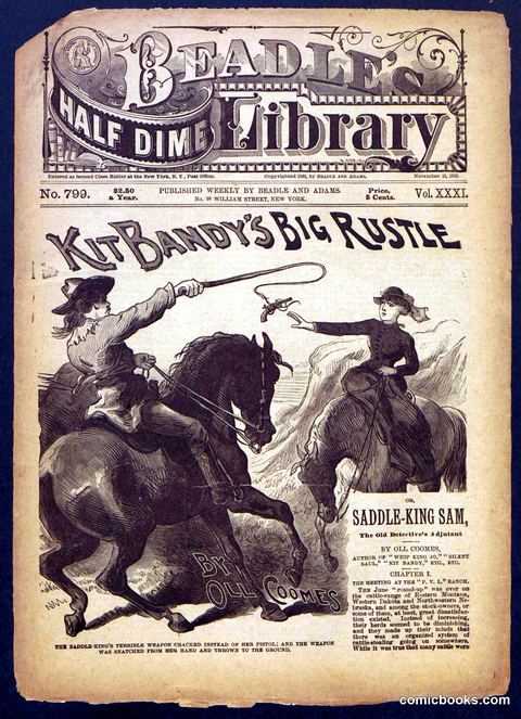 Beadle's Half Dime Library No. 799