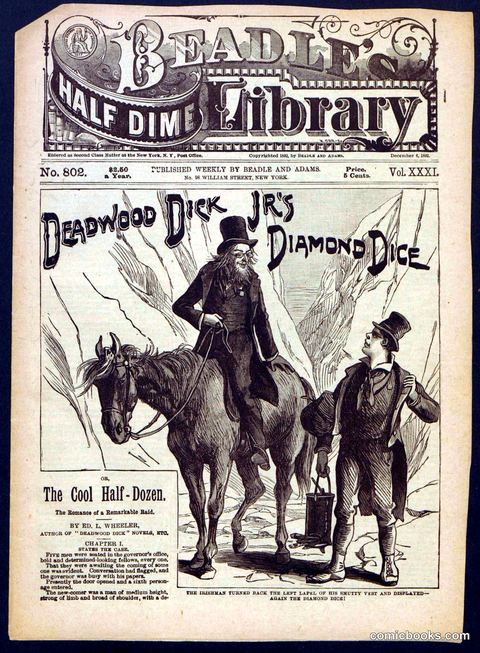 Beadle's Half Dime Library No. 802