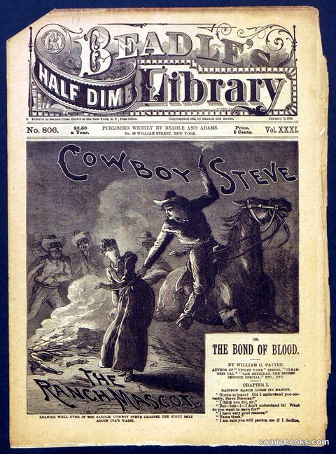 Beadle's Half Dime Library No. 806