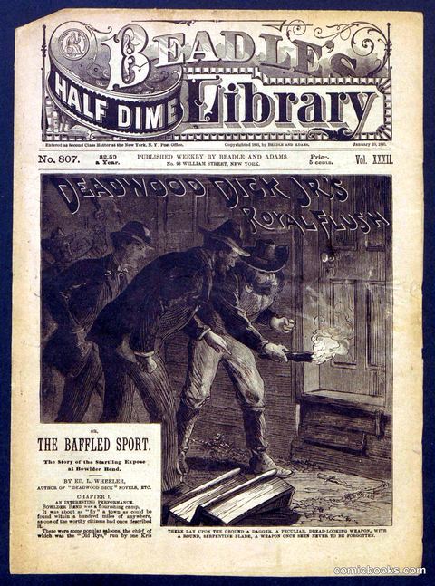 Beadle's Half Dime Library No. 807