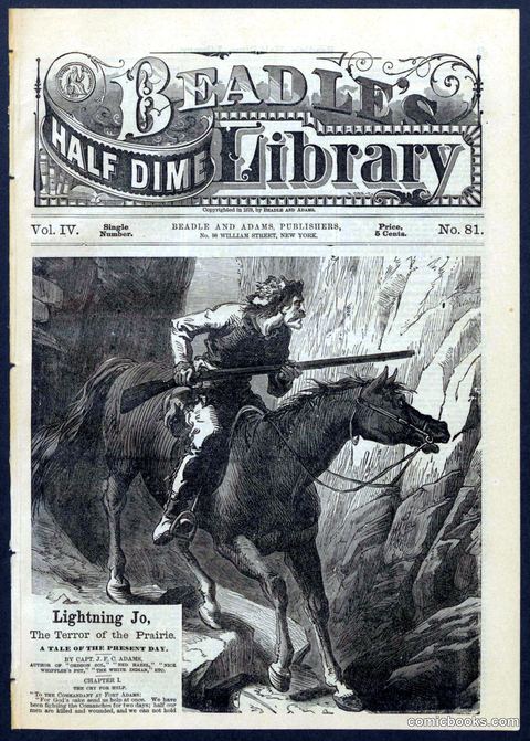 Beadle's Half Dime Library, No. 81