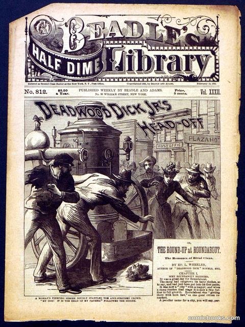 Beadle's Half Dime Library No. 812