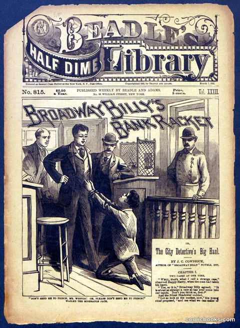 Beadle's Half Dime Library, No. 815