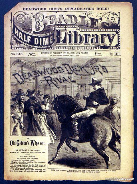 Beadle's Half Dime Library No. 816