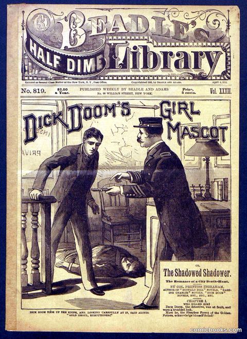 Beadle's Half Dime Library No. 819