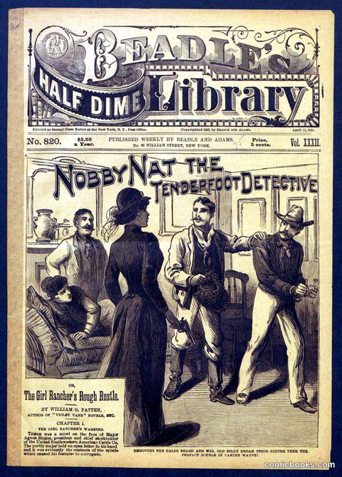 Beadle's Half Dime Library, No. 820