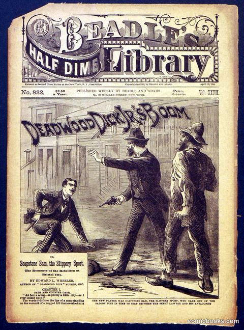 Beadle's Half Dime Library No. 822