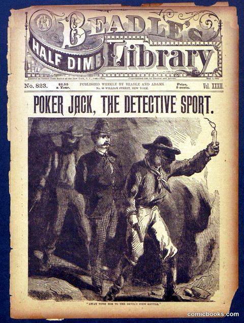 Beadle's Half Dime Library No. 823