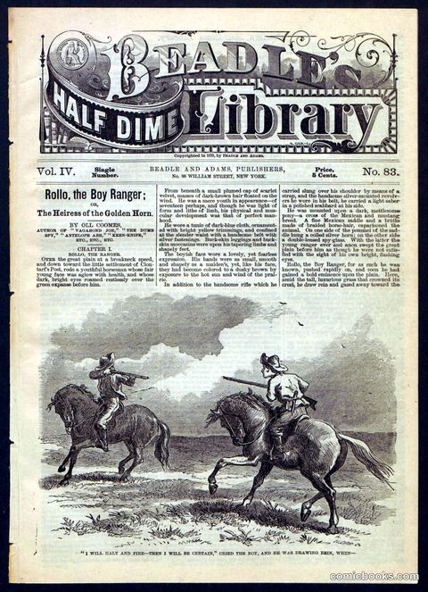 Beadle's Half Dime Library, No. 83