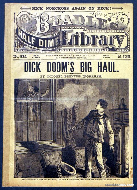 Beadle's Half Dime Library No. 835