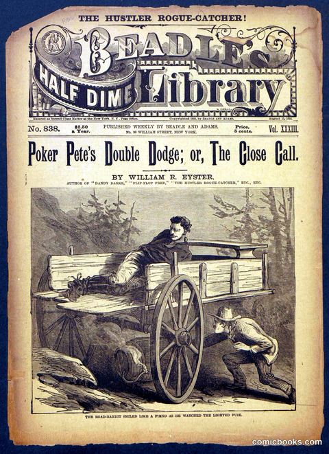 Beadle's Half Dime Library No. 838