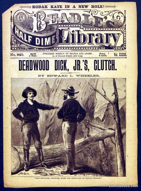 Beadle's Half Dime Library No. 840