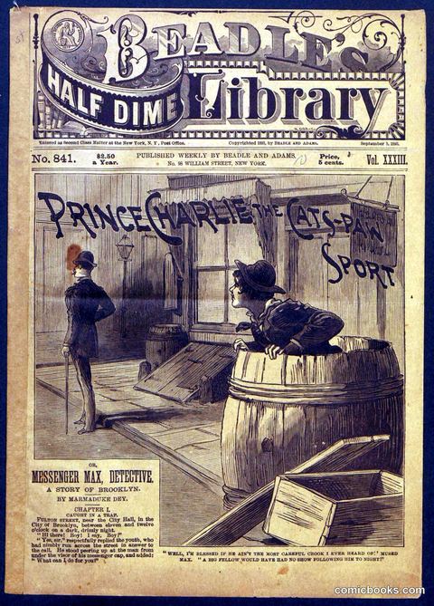Beadle's Half Dime Library, No. 841