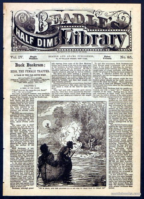 Beadle's Half Dime Library, No. 85