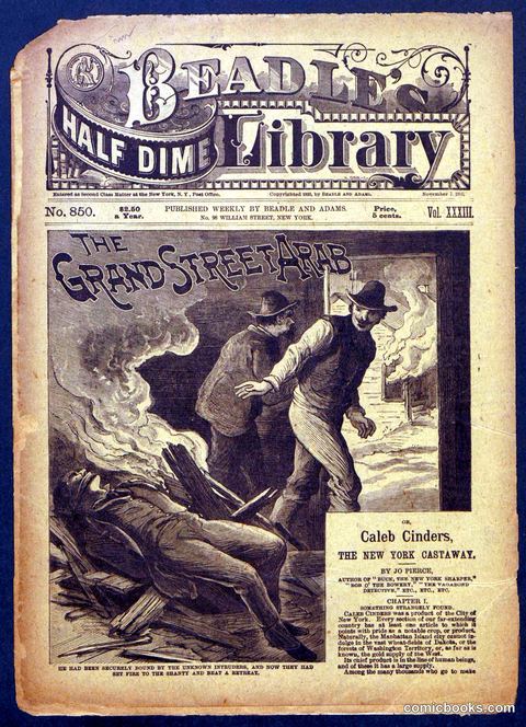 Beadle's Half Dime Library No. 850