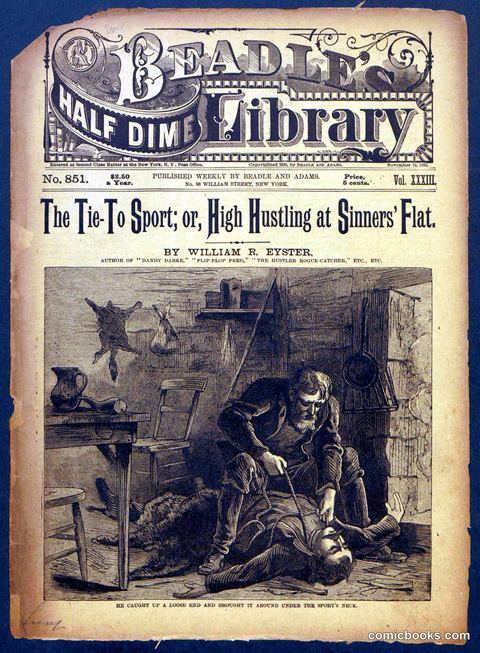 Beadle's Half Dime Library No. 851