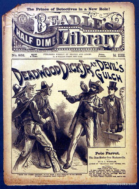 Beadle's Half Dime Library No. 852