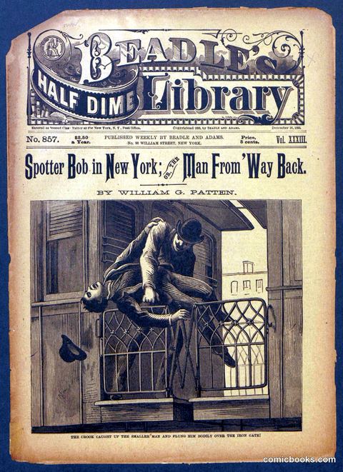 Beadle's Half Dime Library No. 857