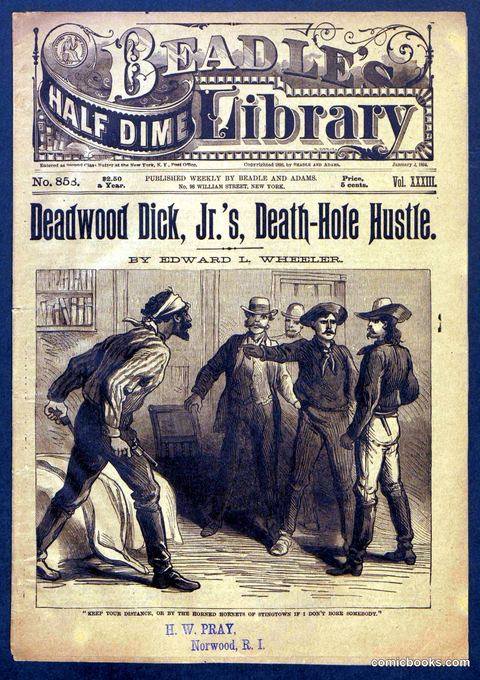Beadle's Half Dime Library No. 858