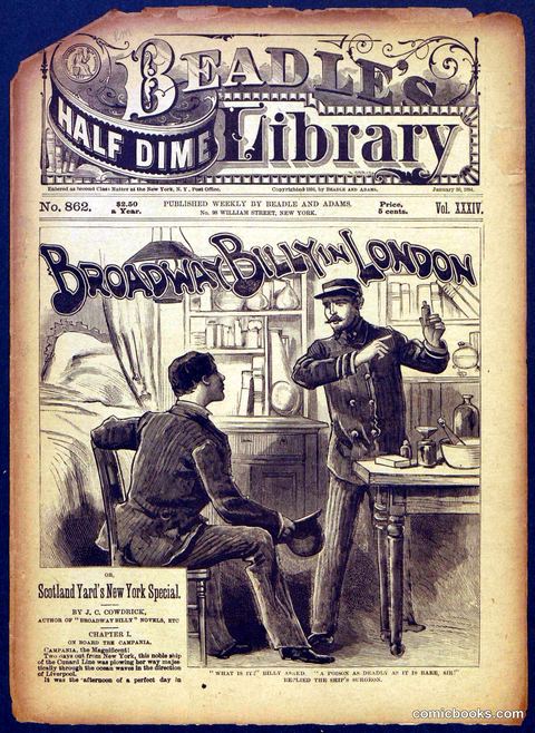 Beadle's Half Dime Library No. 862
