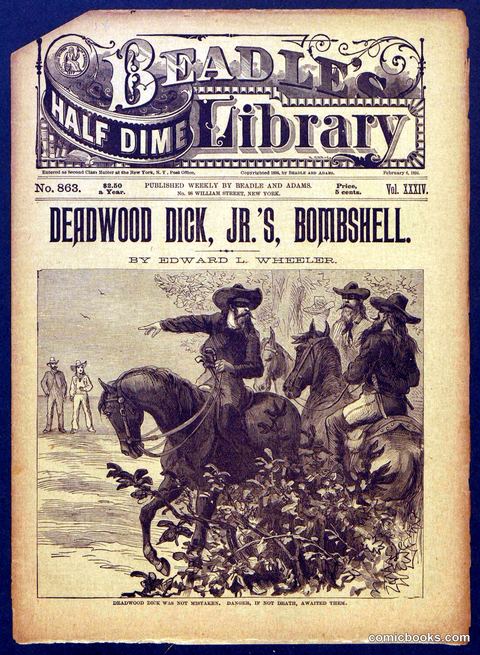 Beadle's Half Dime Library No. 863