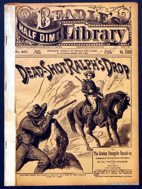 Beadle's Half Dime Library No. 867