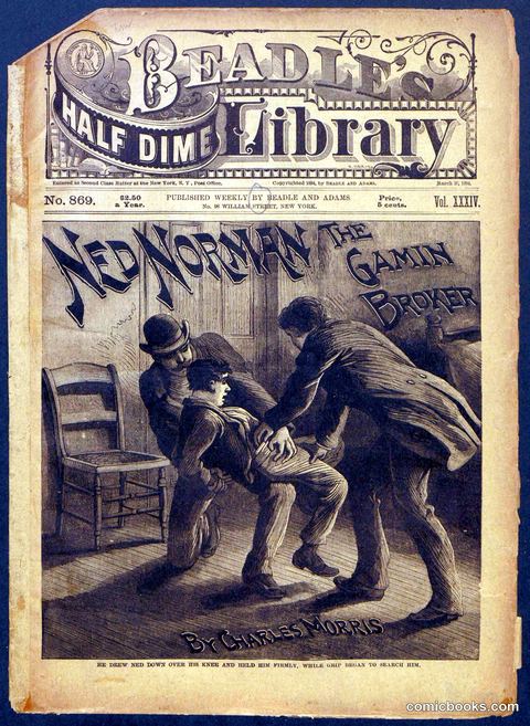 Beadle's Half Dime Library No. 869