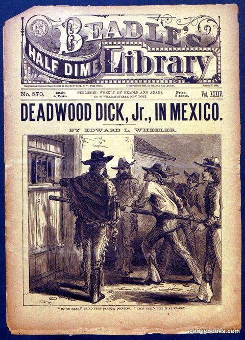 Beadle's Half Dime Library No. 870