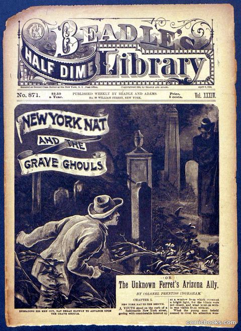 Beadle's Half Dime Library No. 871