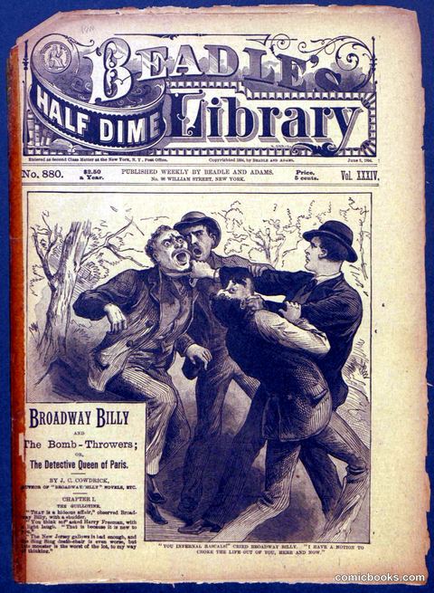 Beadle's Half Dime Library No. 880
