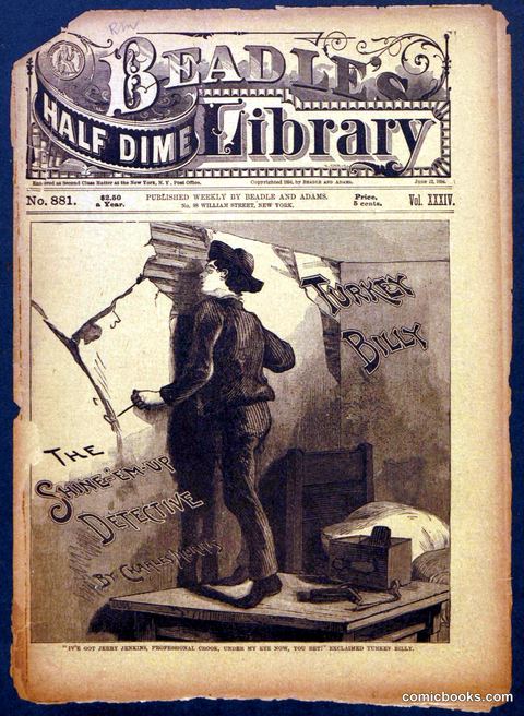 Beadle's Half Dime Library, No. 881