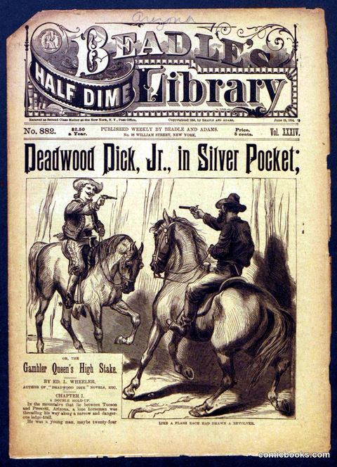 Beadle's Half Dime Library, No. 882