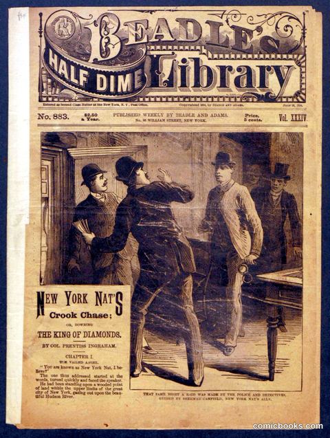 Beadle's Half Dime Library No. 883