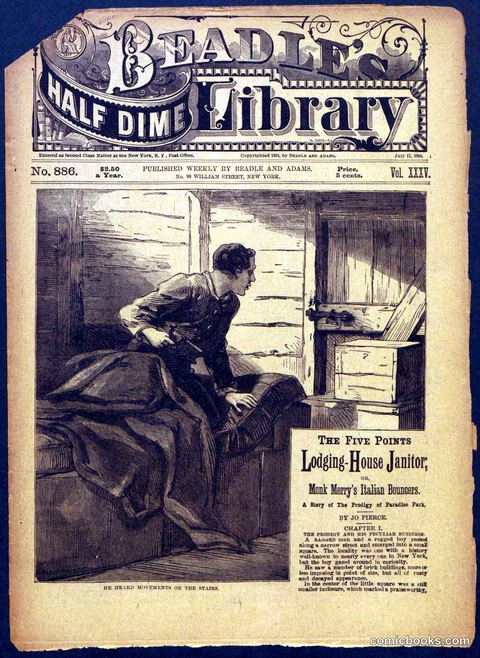 Beadle's Half Dime Library, No. 886