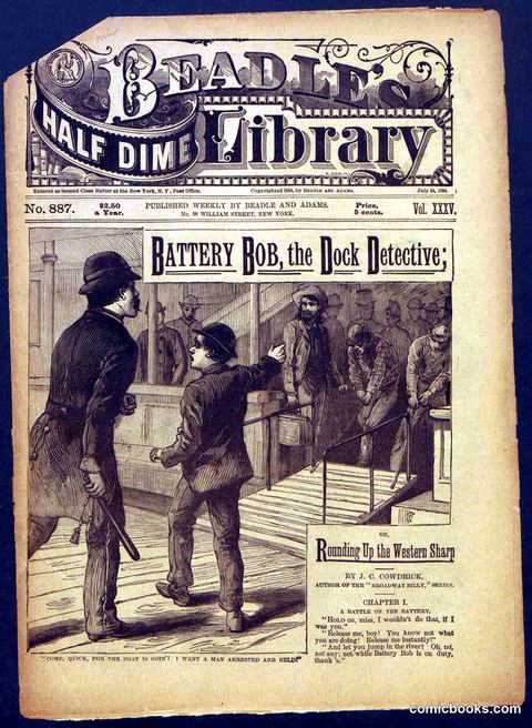 Beadle's Half Dime Library, No. 887