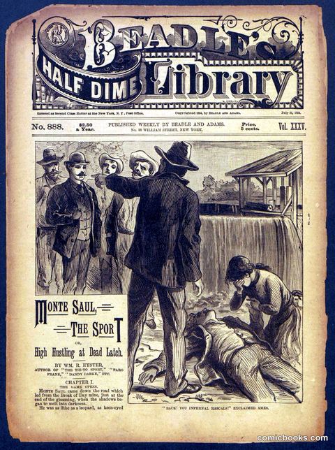 Beadle's Half Dime Library No. 888