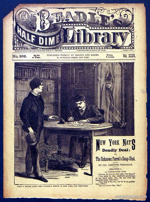 Beadle's Half Dime Library, No. 889