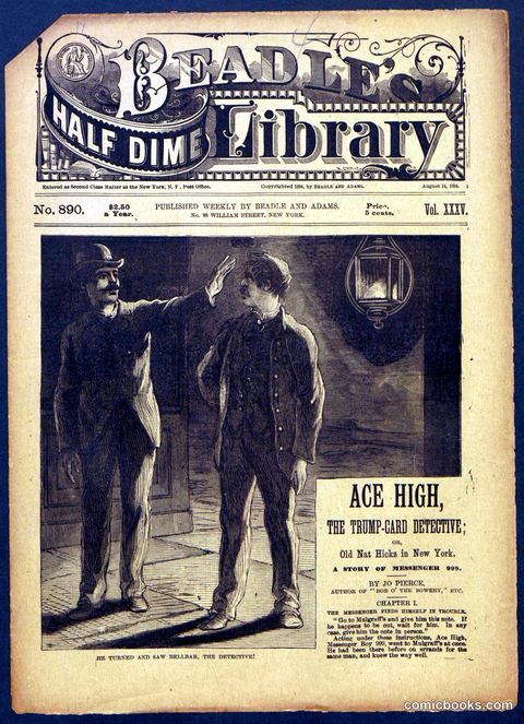 Beadle's Half Dime Library, No. 890