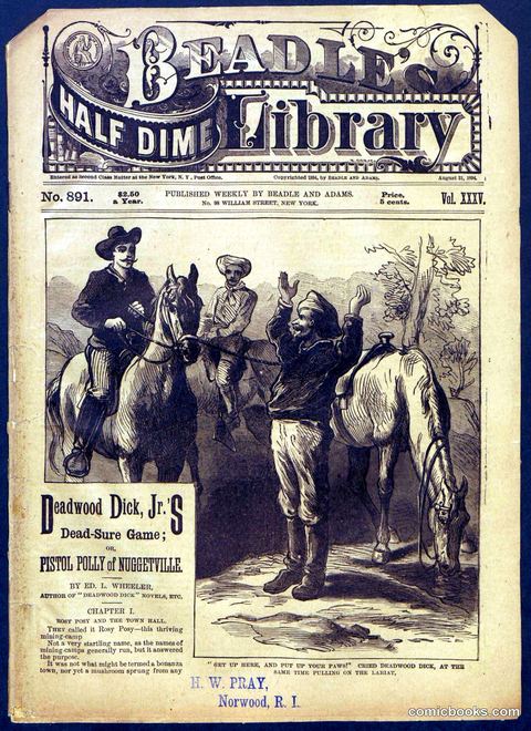 Beadle's Half Dime Library No. 891