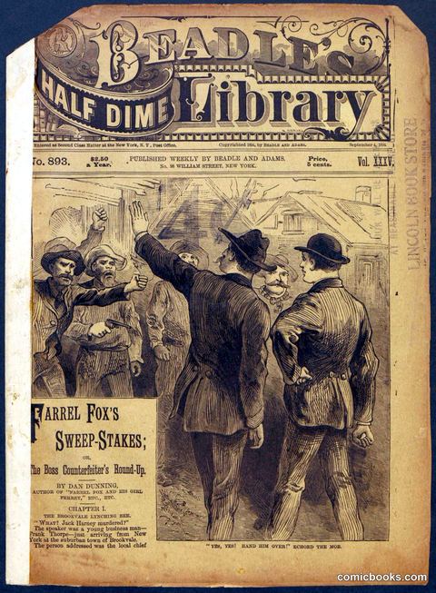Beadle's Half Dime Library No. 893