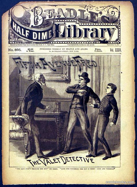 Beadle's Half Dime Library, No. 895