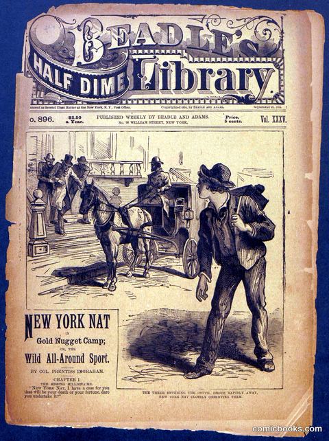 Beadle's Half Dime Library, No. 896