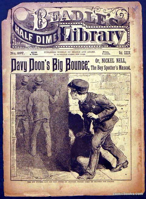 Beadle's Half Dime Library No. 897